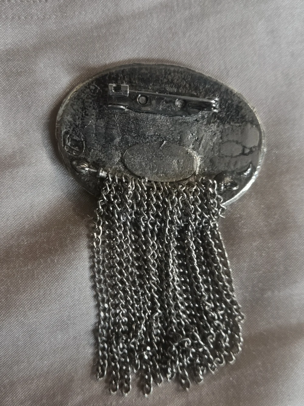Vintage Silver Tone Brooches and Bookmark Lot Of 4